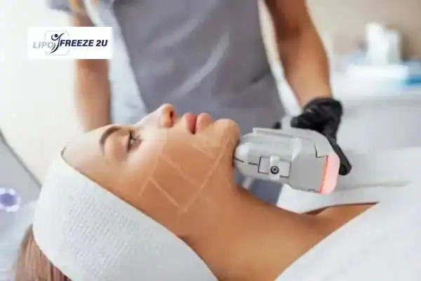 image of HIFU Essex treatment in progress.