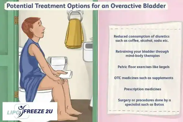 image of woman on toilet because of an overactive bladder Essex