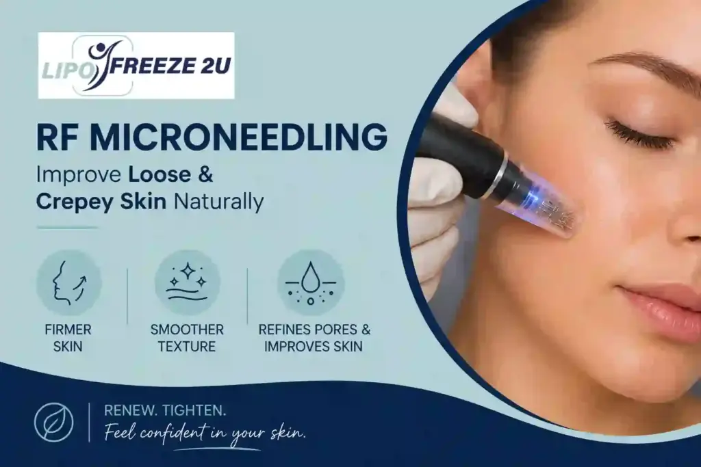 Can RF Microneedling Help Improve Loose and Crepey Skin Essex?